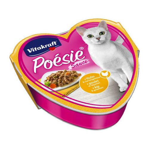 Vitakraft Poésie Kip & Groente in Saus - 15 x 85 g