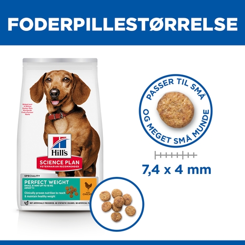 Hill's Science Plan Perfect Weight Adult Hundefoder