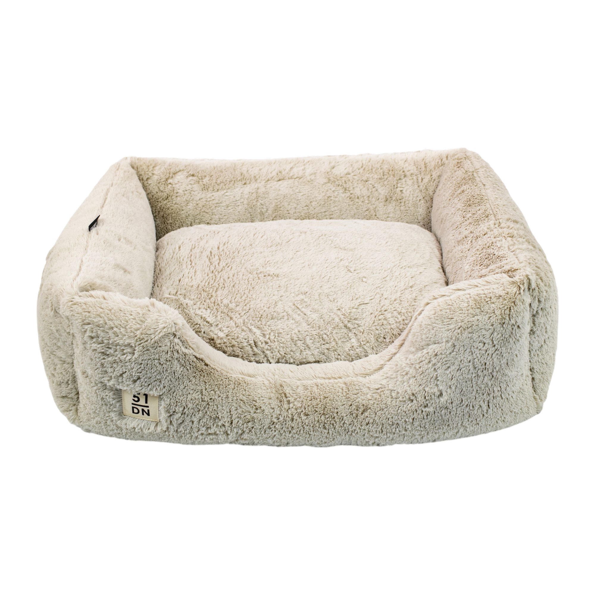 51 Degrees North Supersoft Hundebett - Hellgrau - M
