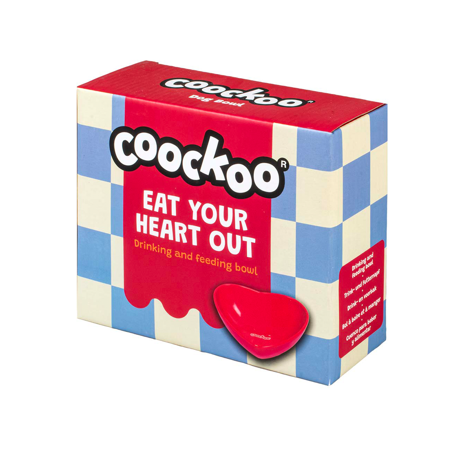 Coockoo Napf Eat Your Heart Out - rot