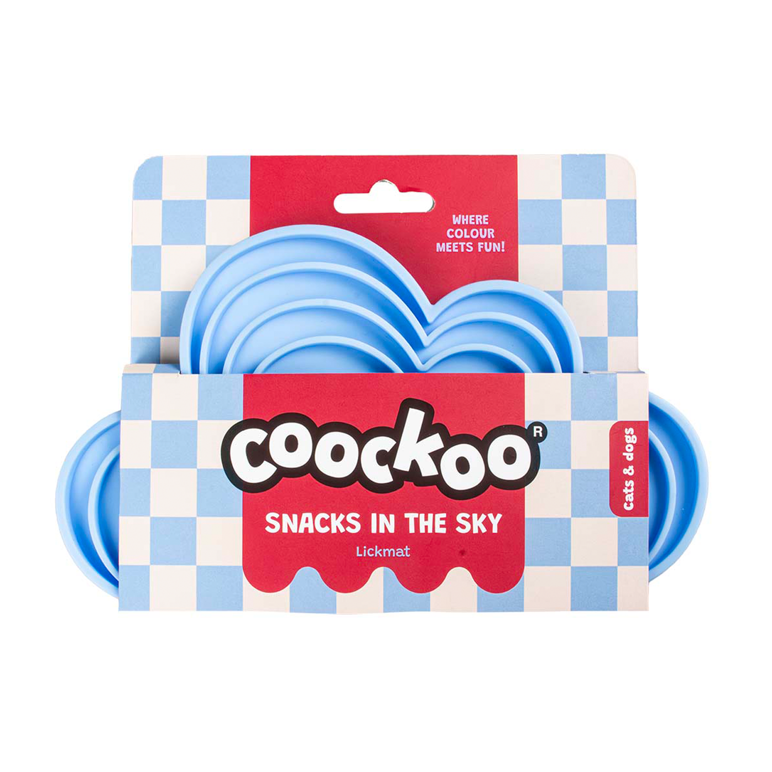 Coockoo Schleckmatte Snacks in the Sky