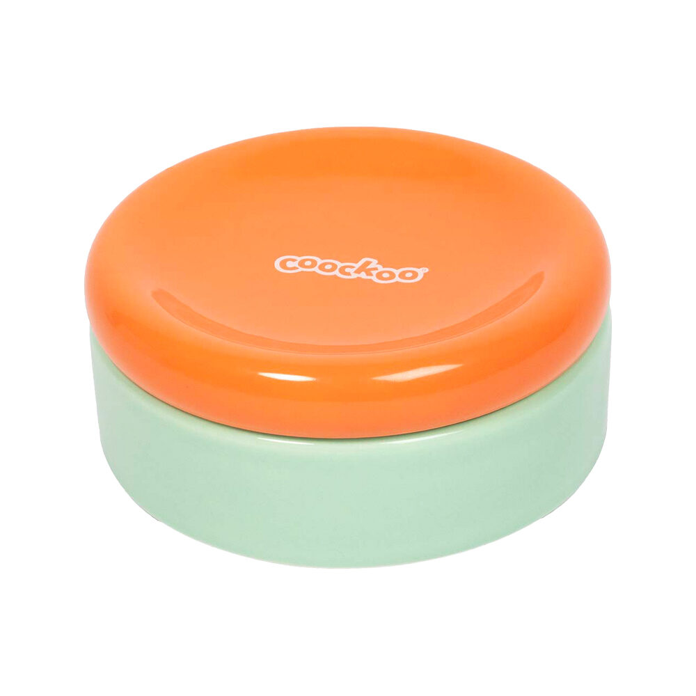 Coockoo Gamelle Funky Feeding - Vert/orange