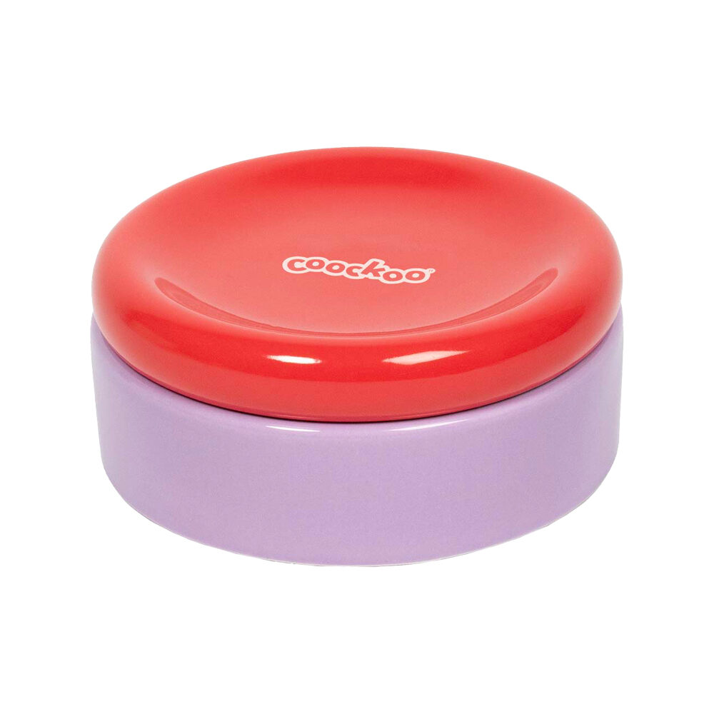 Coockoo Gamelle Funky Feeding - Rouge/violet