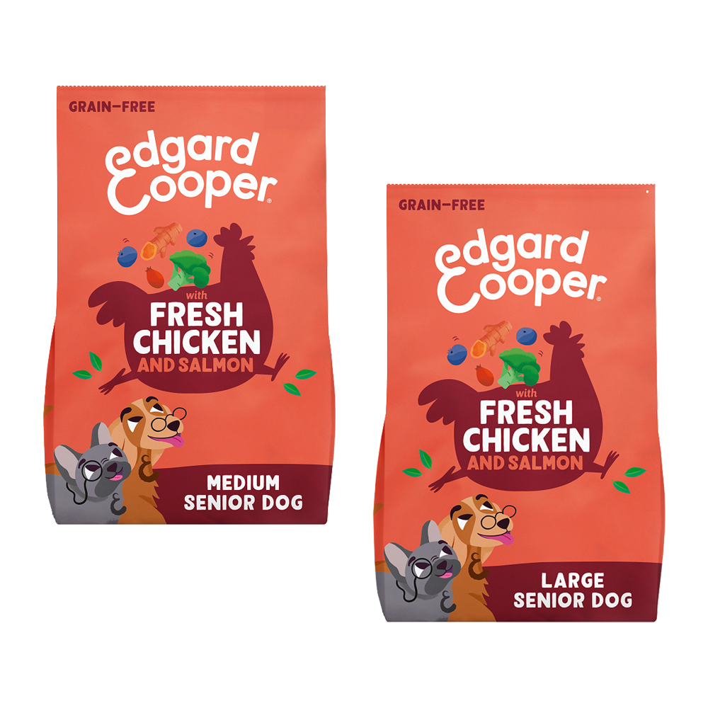 Edgard & Cooper Senior - Huhn & Lachs | Bestellen | Medpets.de
