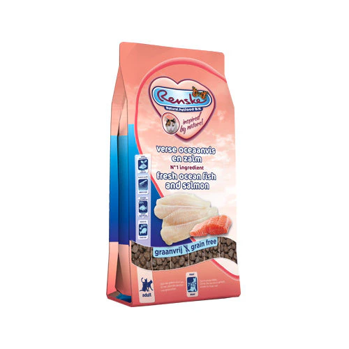 Renske Kat Super Premium Trockenfutter Maxi - Meeresfisch & Lachs - 6 kg