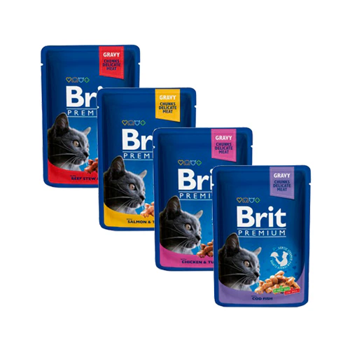Brit Premium Cat Pouches - Adult
