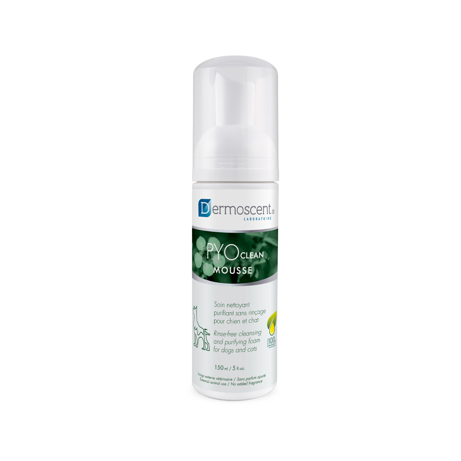 Dermoscent PYOclean Mousse for Cats and Dogs - 150ml