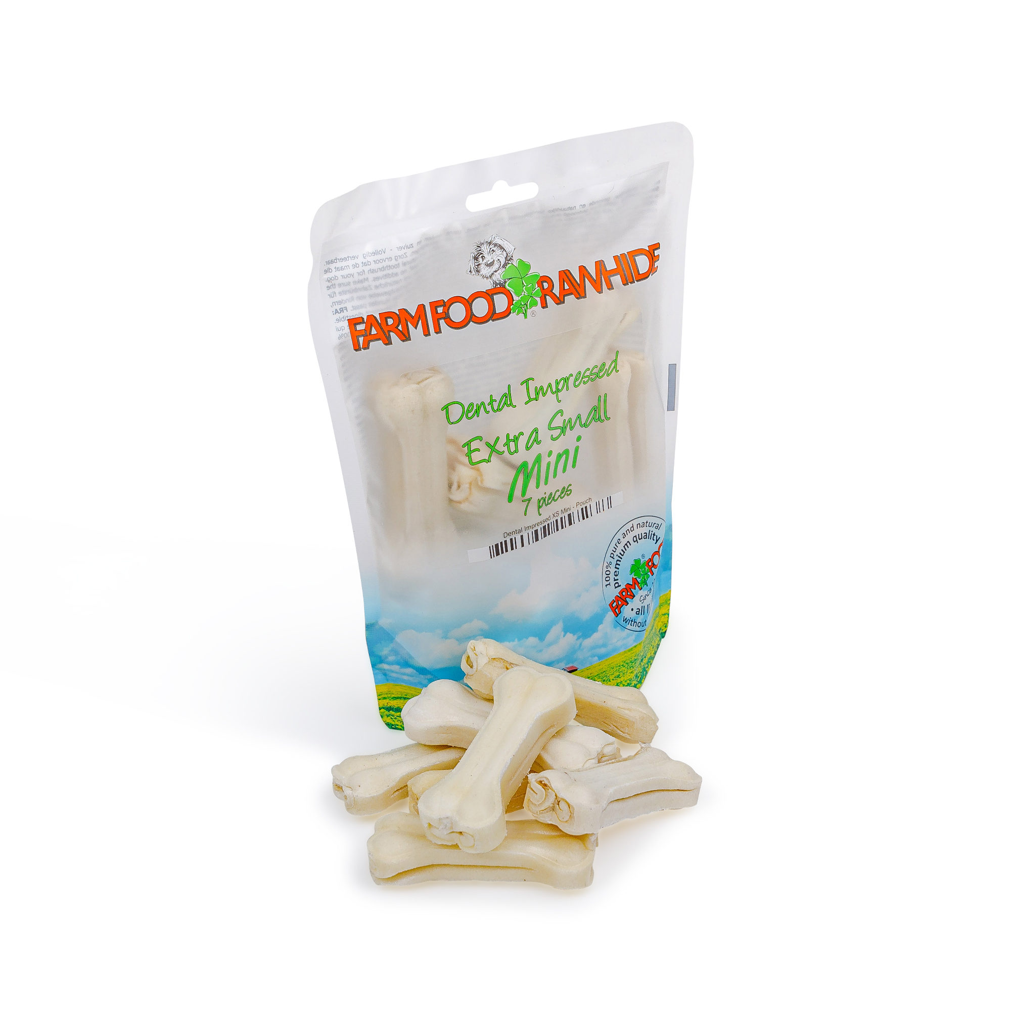 Farm Food Rawhide Dental Mini - Impressed