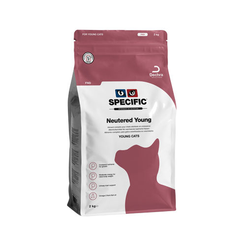 Specific Neutered Young FND - 3 x 2 kg