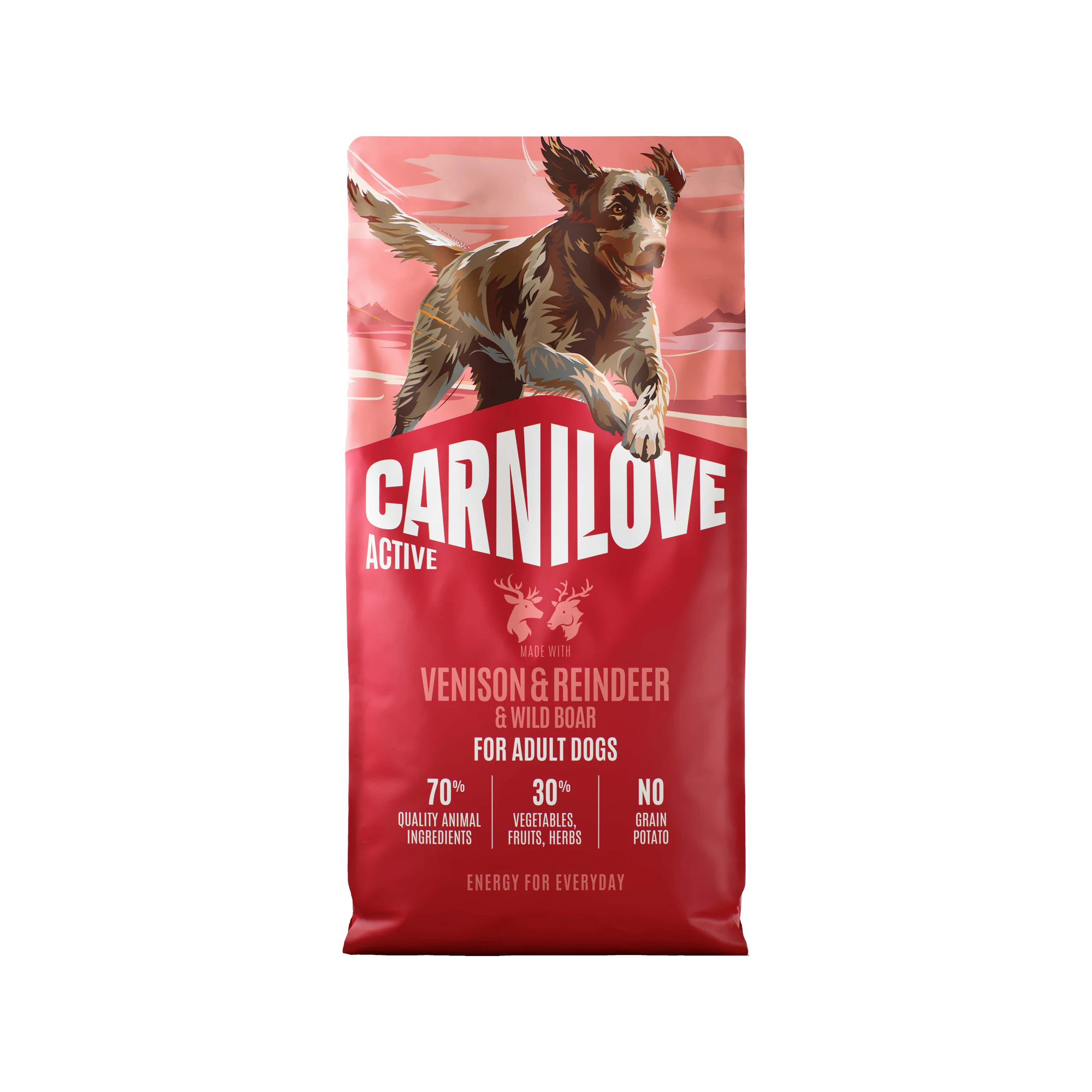 Carnilove Active - Hjort, Rensdyr & Vildsvin - 12 kg