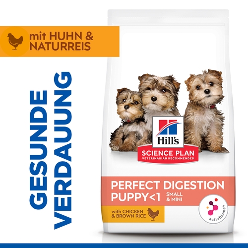 Hill's Science Plan Puppy Perfect Digestion Small & Mini