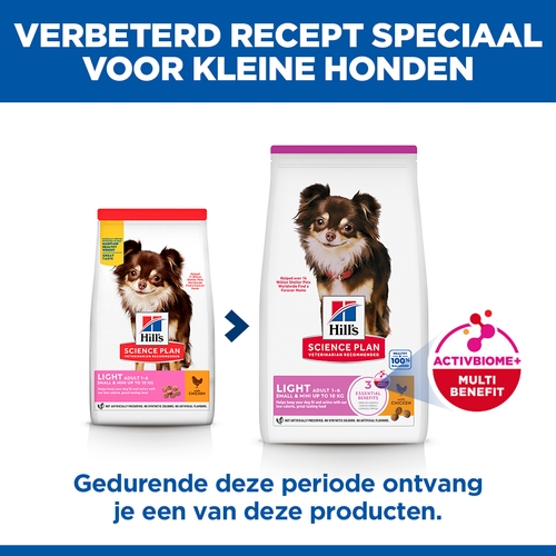 Hill's Science Plan Small & Mini - Adult - Light - Kip