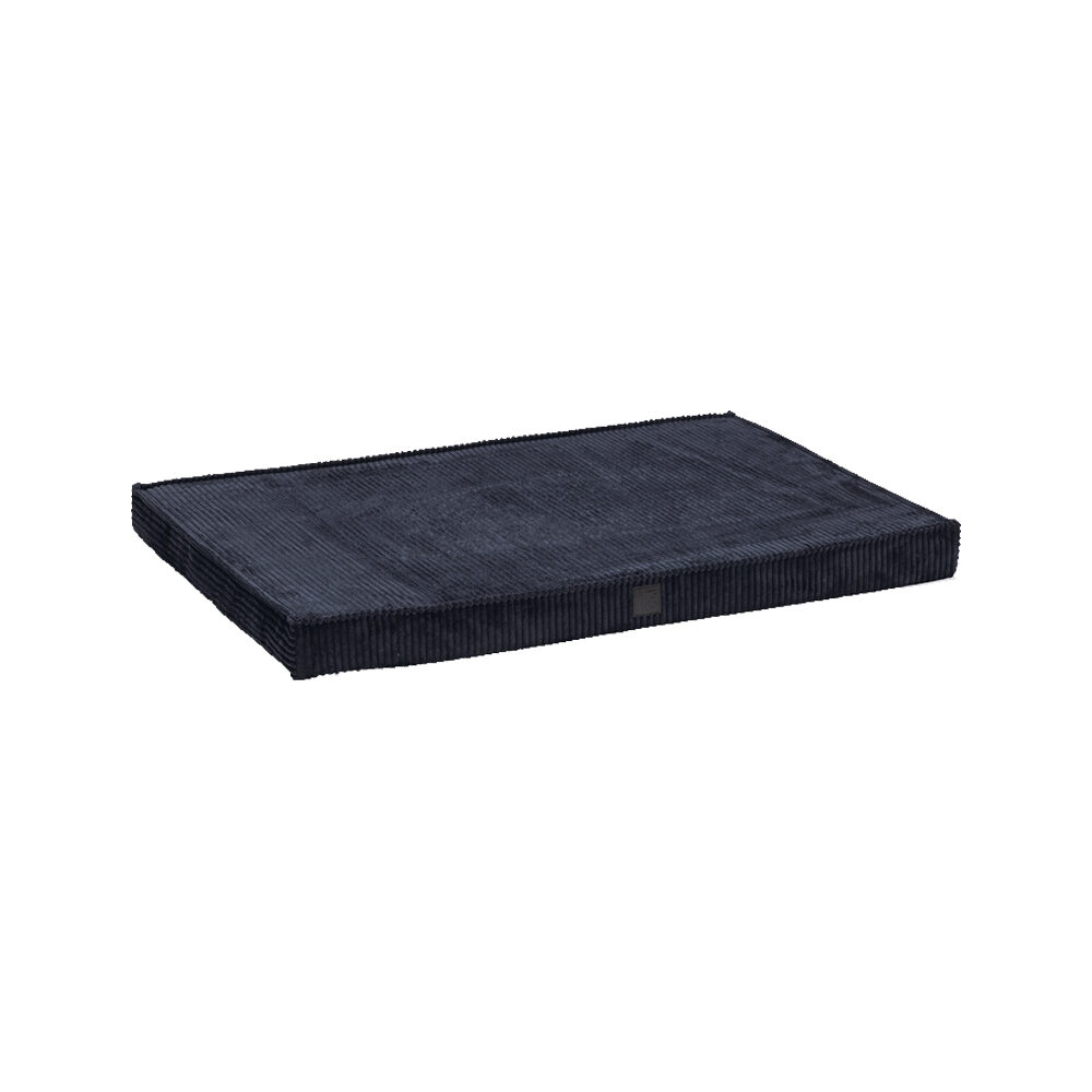 DBL Orthopädisches Rippendesign Bettenkissen - Hellgrau - 76 x 53 cm 