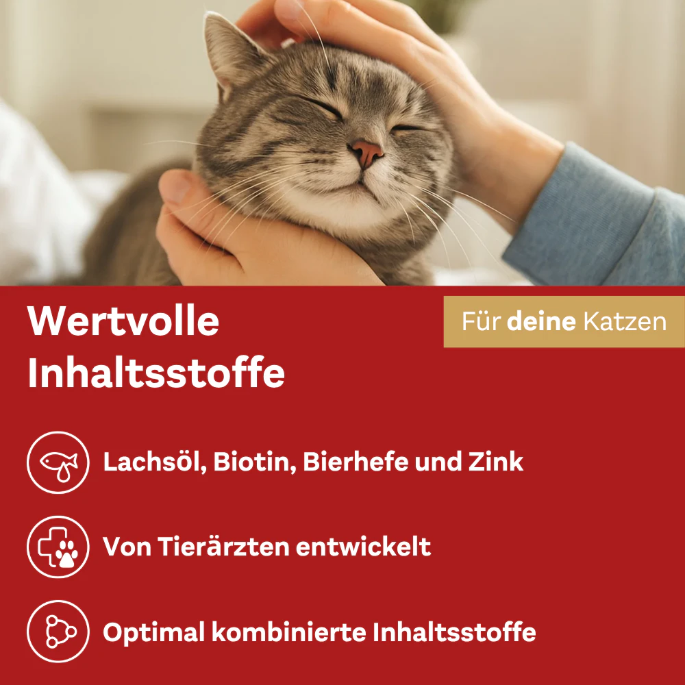 Doppelherz Haut & Fell Complex für Katzen