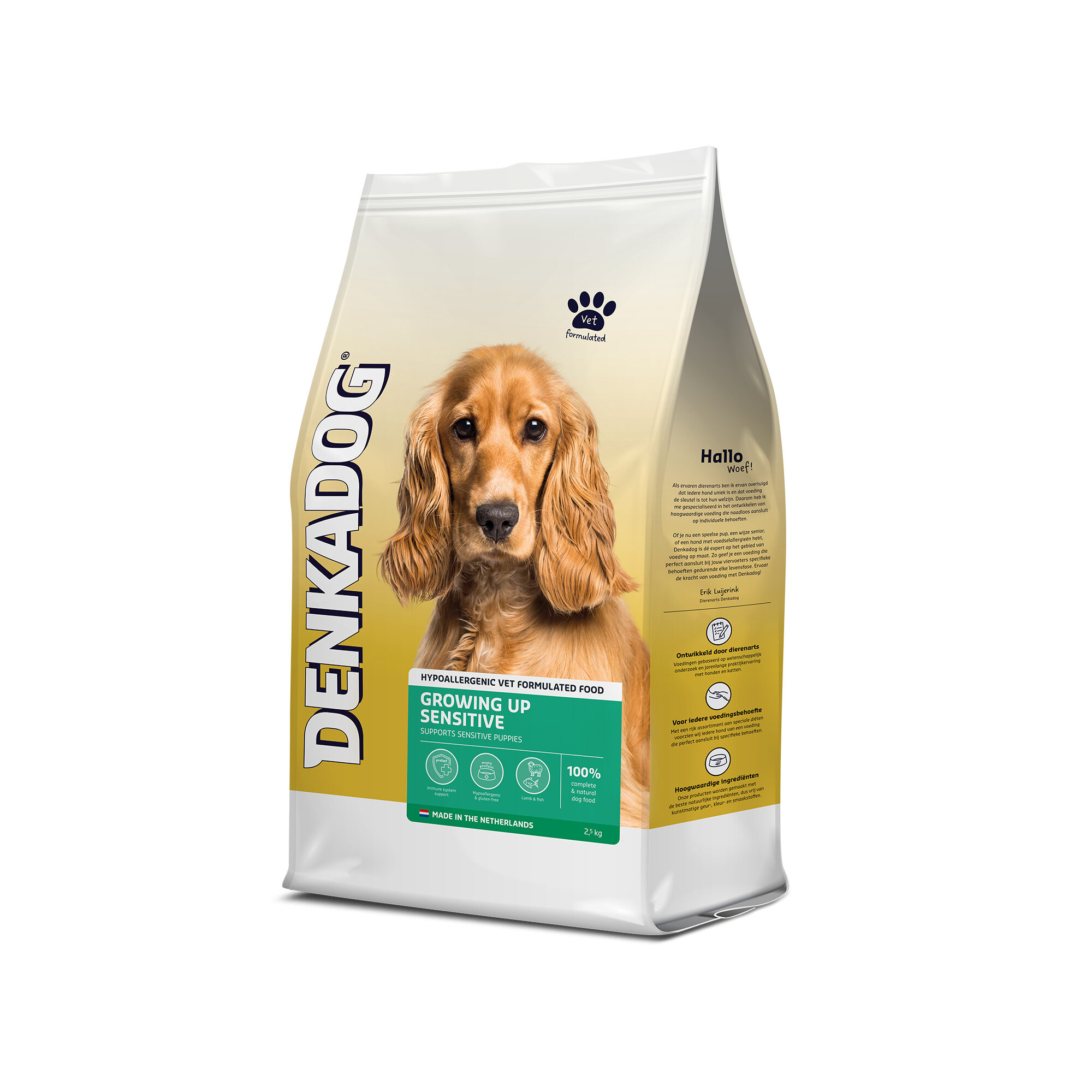 Denkadog Growing Up Sensitive - 2,5 kg