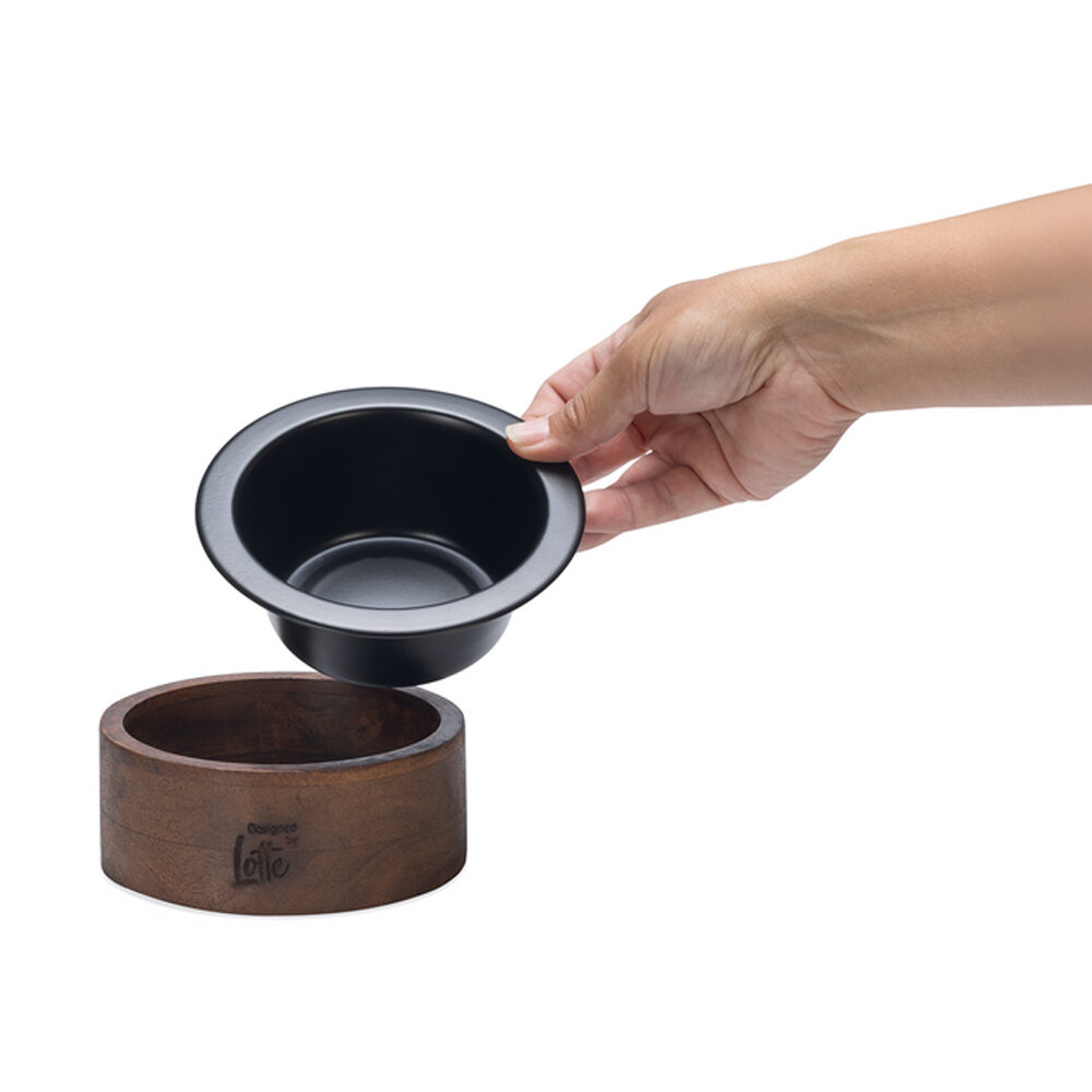 Designed by Lotte Wooden Feeding Bowl Milani