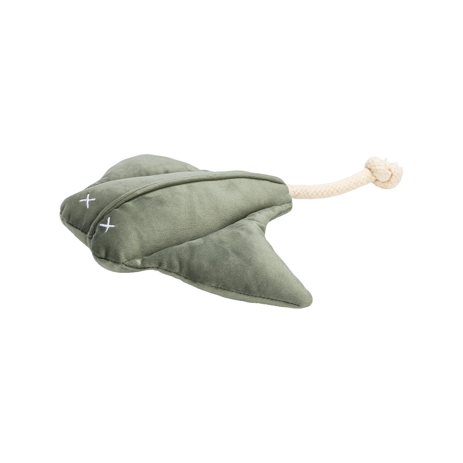 Designed by Lotte Rog Anum - Hondenspeelgoed - Velvet - Groen - 19x24x7 cm