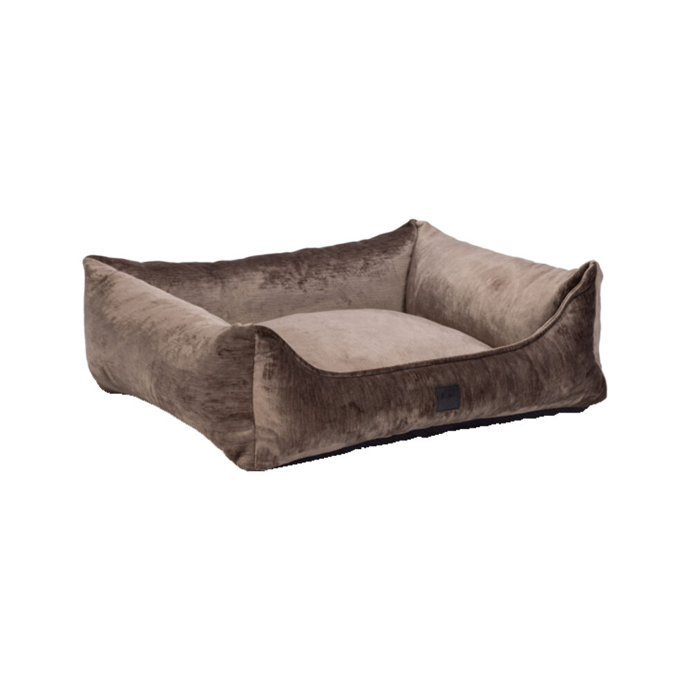 Designed by Lotte Soft Essence Hundekurv - Mokka - 80 x 70 cm