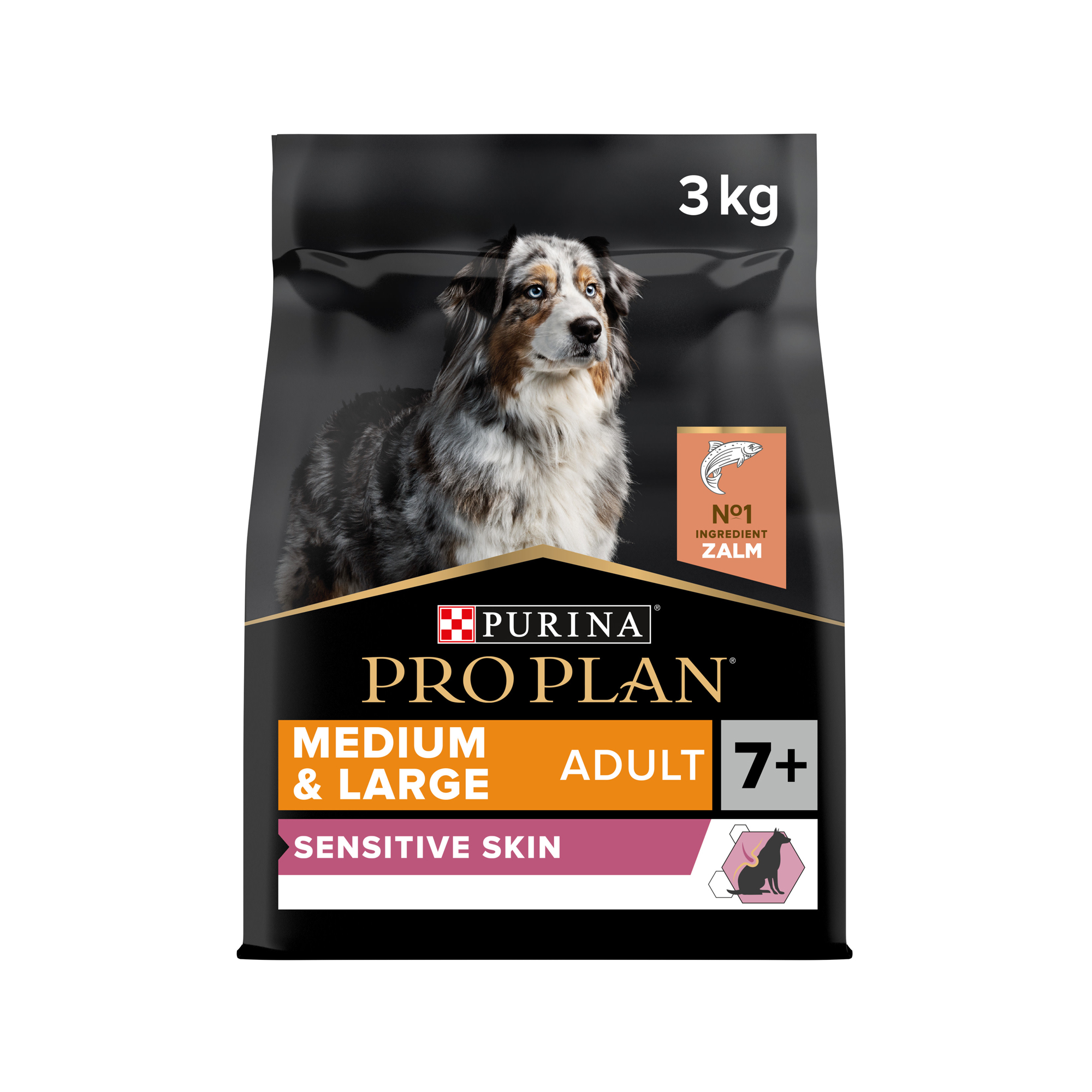 Purina Pro Plan Dog - Medium & Large - 7+ Adult - Sensitive Skin