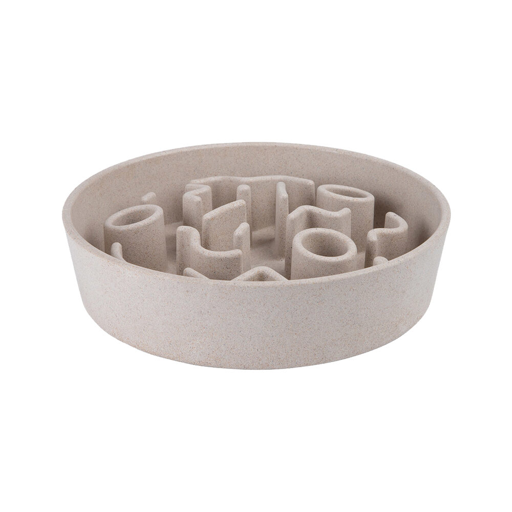 District 70 Bamboo Anti-schrok Voerbak voor Honden - Merengue - 28 cm