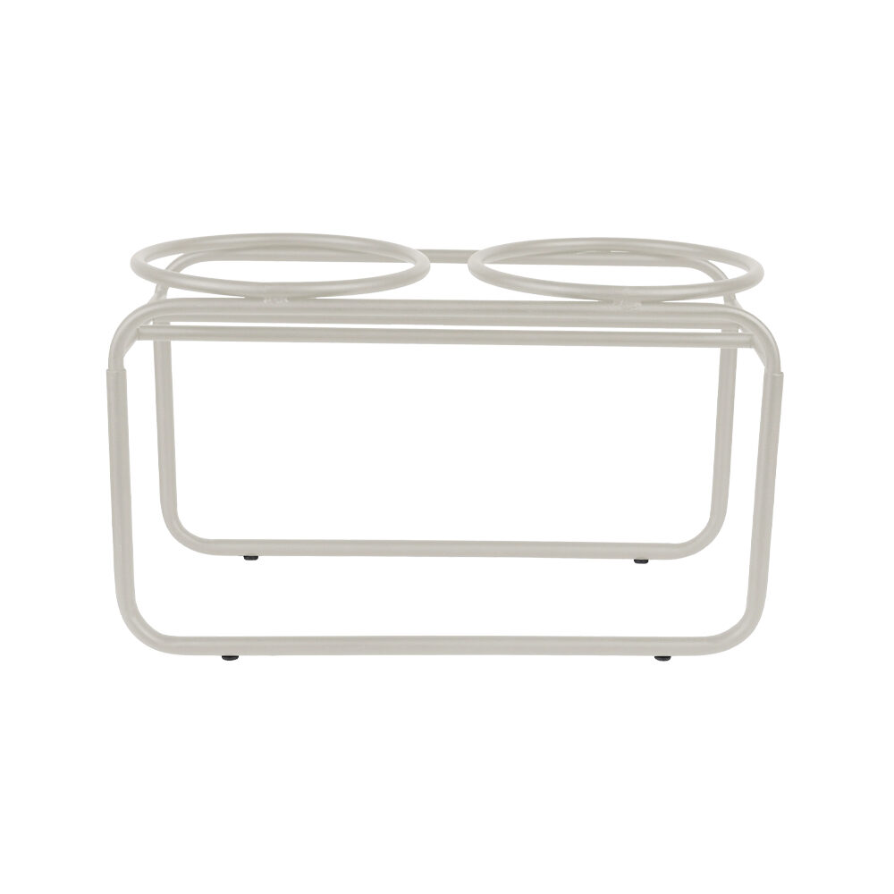 District 70 Butler Voerbakstandaard - Hond - M - Beige