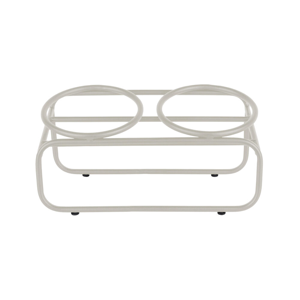 District 70 Butler Voerbakstandaard - Kat - Beige