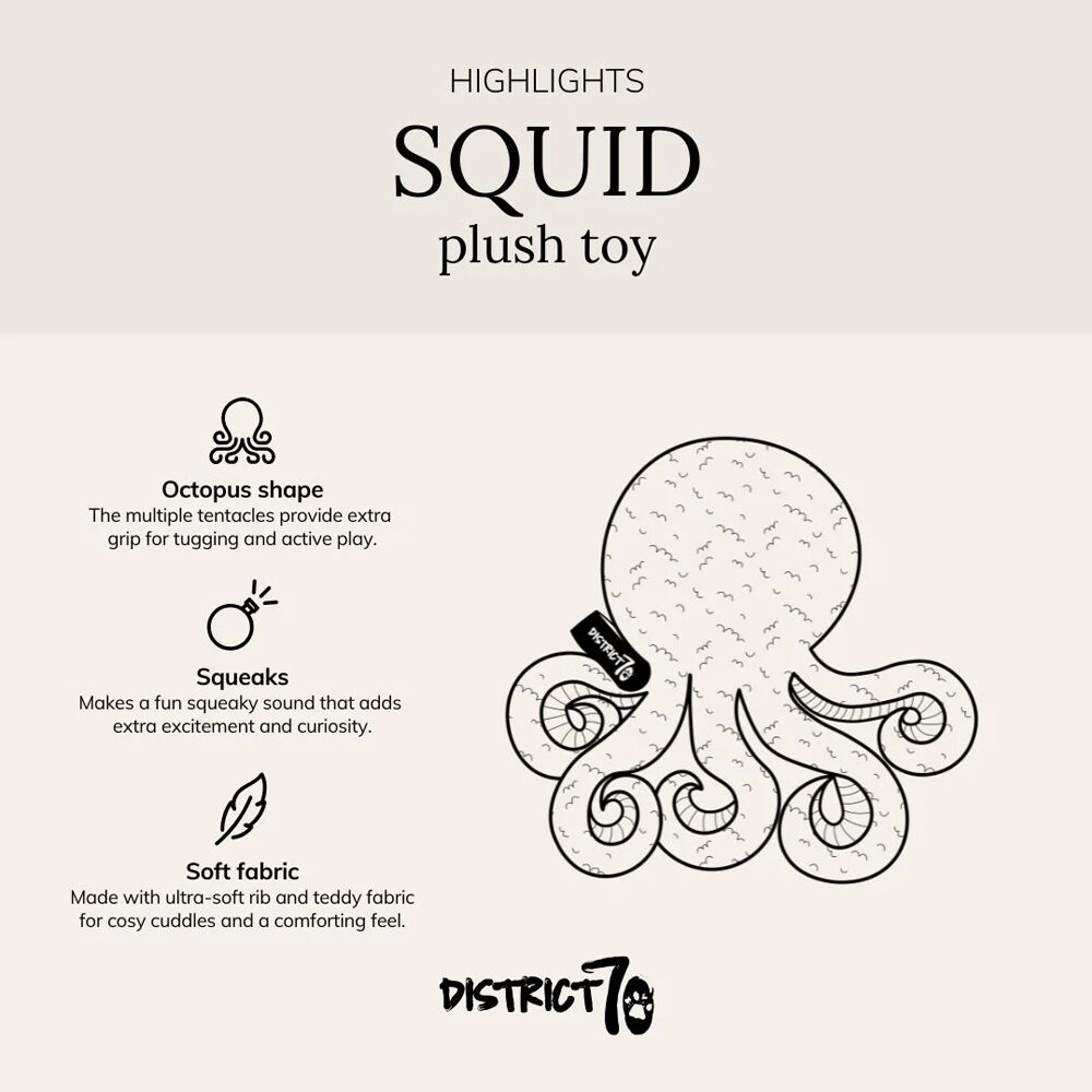 District 70 Squid Plush