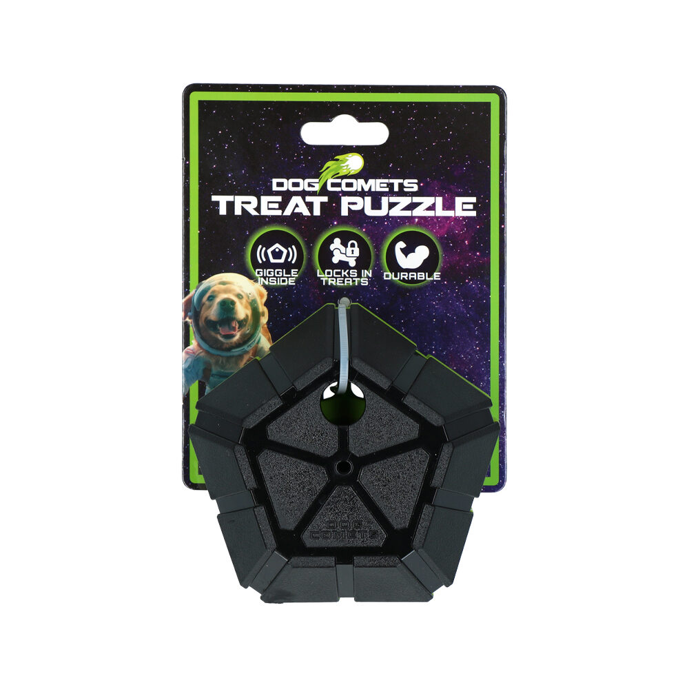 Dog Comets Treat Puzzle - Grün