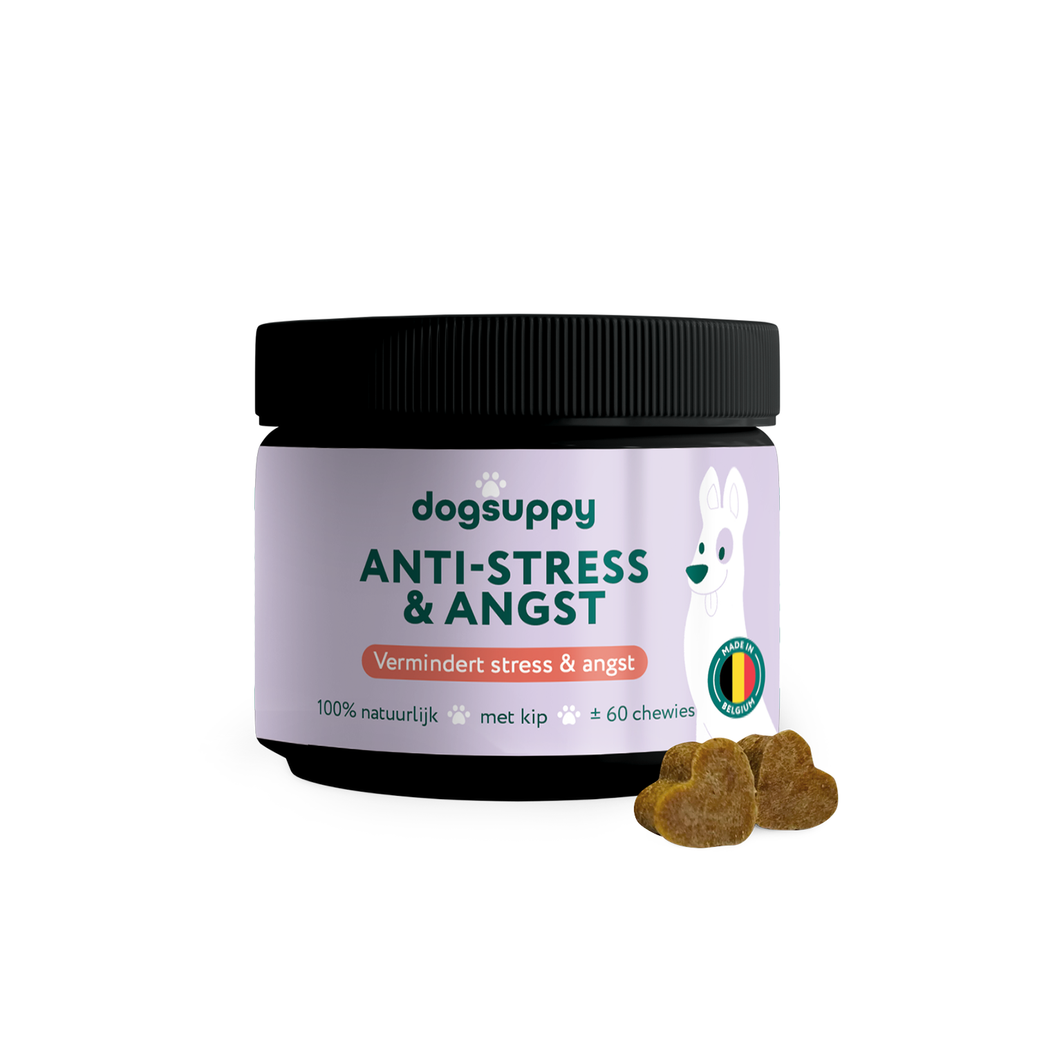 DogSuppy Anti-Stress & Angst (met kip) - 60 stuks
