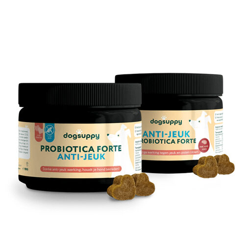 DogSuppy Probiotika Forte Anti-Juckreiz (ohne Rind) - 60 Stück