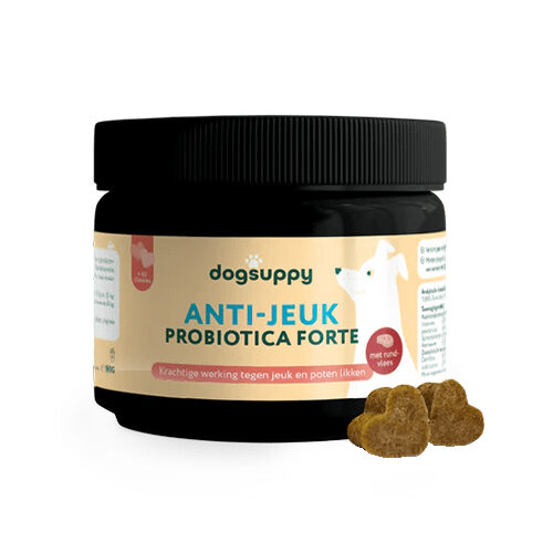 DogSuppy Probiotica Forte Anti-Jeuk (met rundvlees) - 60 stuks