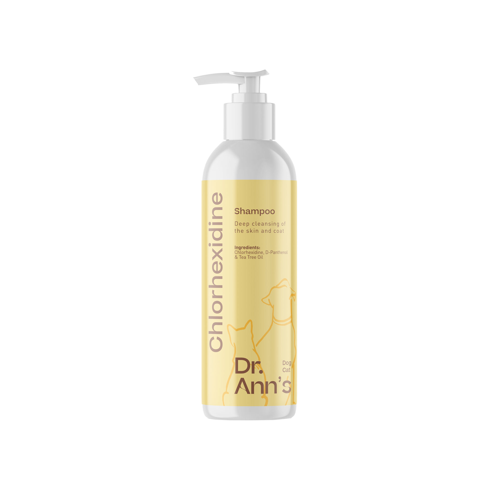 Dr. Ann's Chlorhexidine Shampoo - 3 x 250 ml
