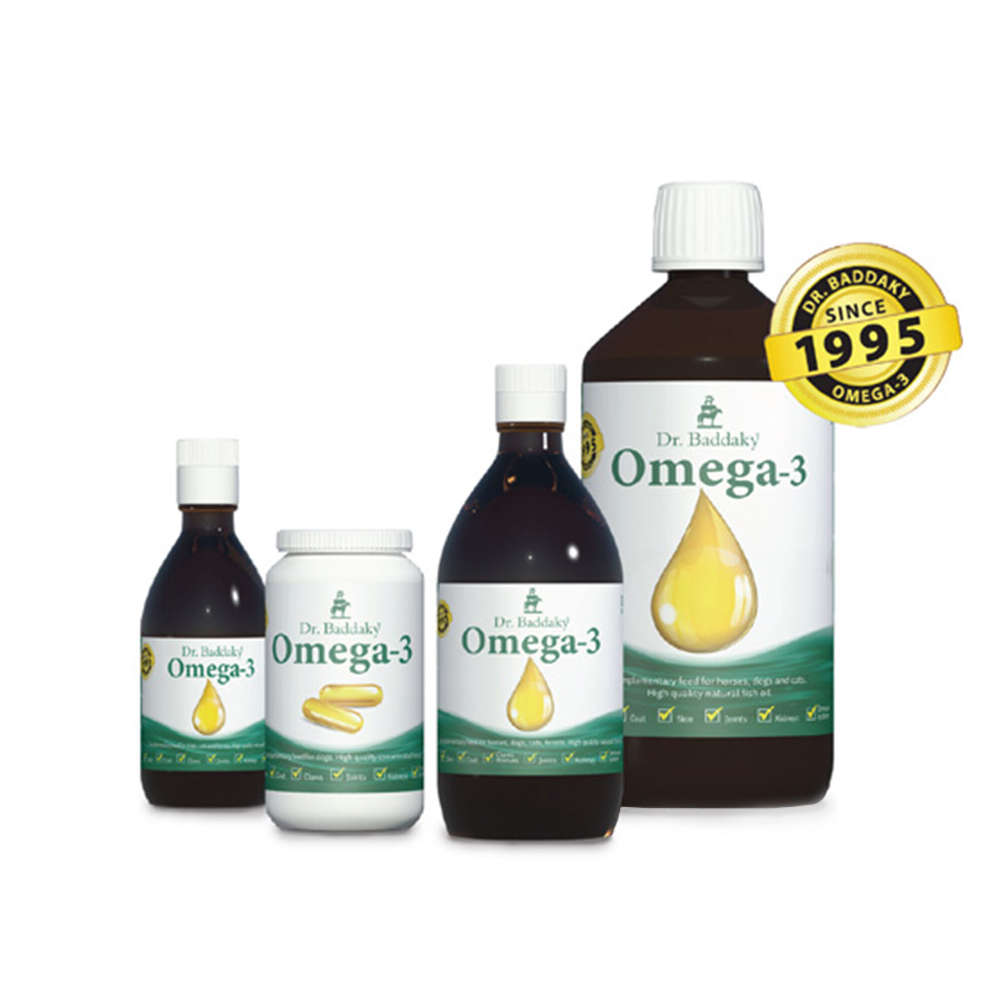 Dr. Baddaky Omega-3 Kapseln