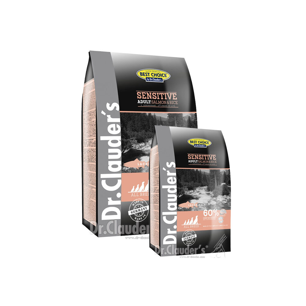 Dr. Clauders Dr. Clauder's Best Choice All Breed Adult – Lachs Und Reis – 12, 5 Kg