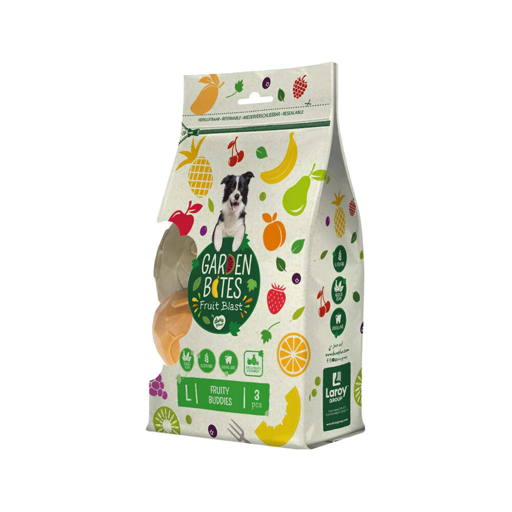 Duvo+ Garden Bites Fruity Buddies - L - 3 Stück