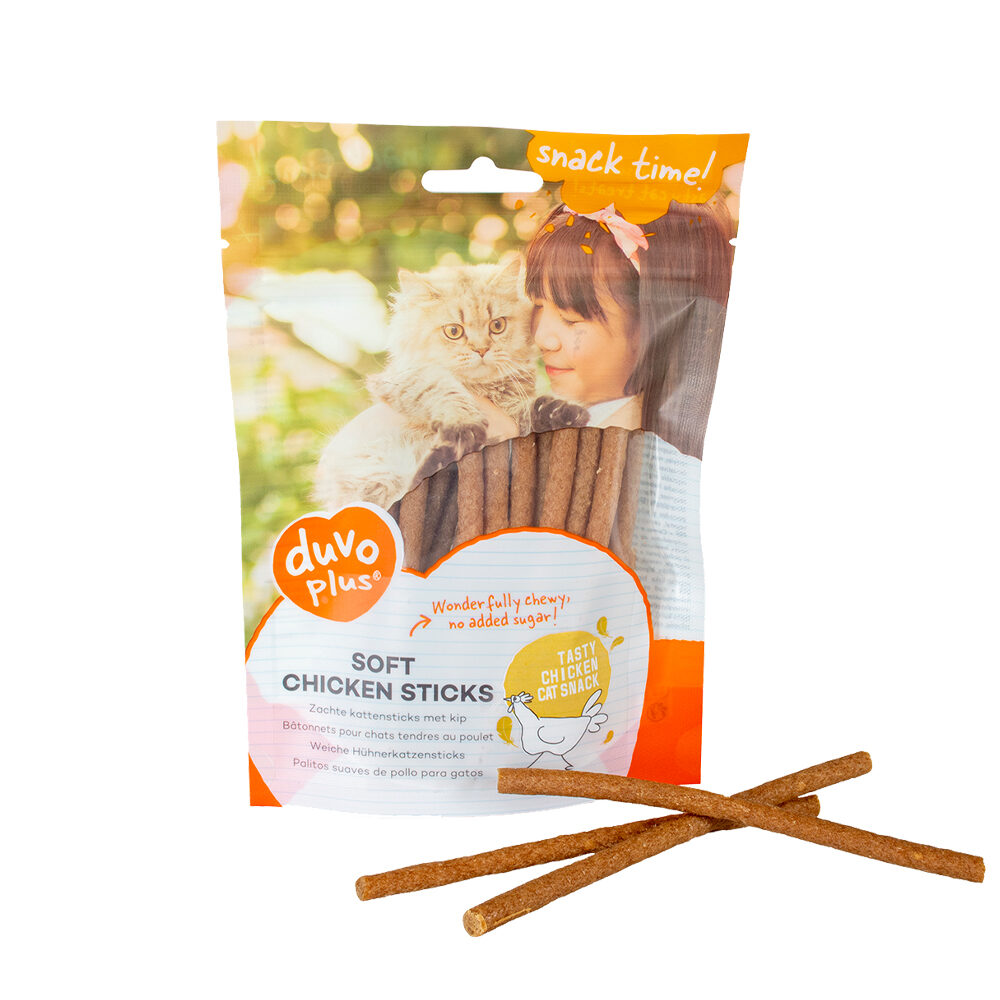 Duvo+ Soft Sticks - Kip - 50 gram