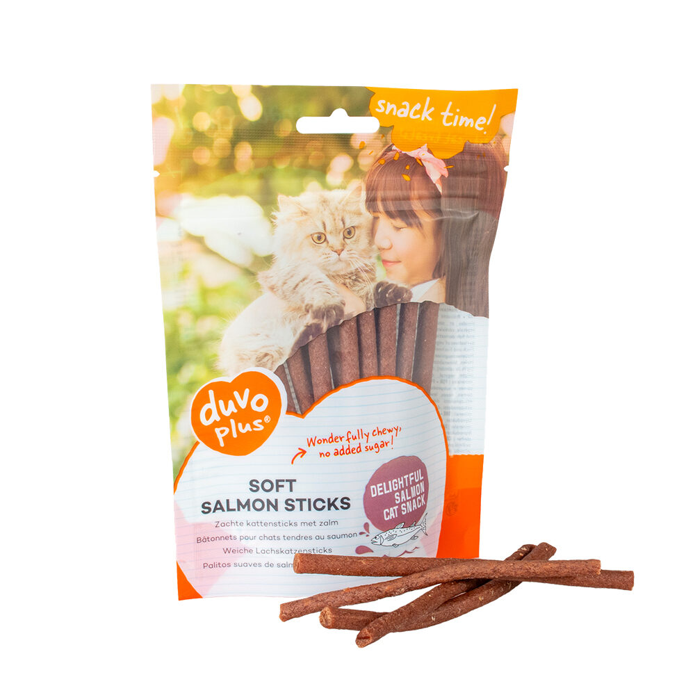 Duvo+ Soft Sticks - Zalm - 50 gram