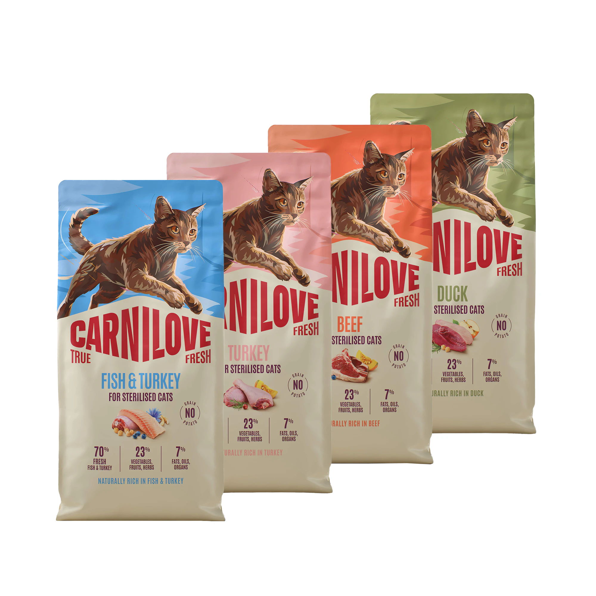 Carnilove True Fresh Sterilised Adult Alle Rassen Katzenfutter