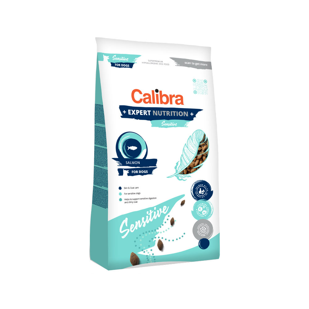 Calibra Dog Expert Nutrition Sensitive - Zalm & Aardappel - 12 kg