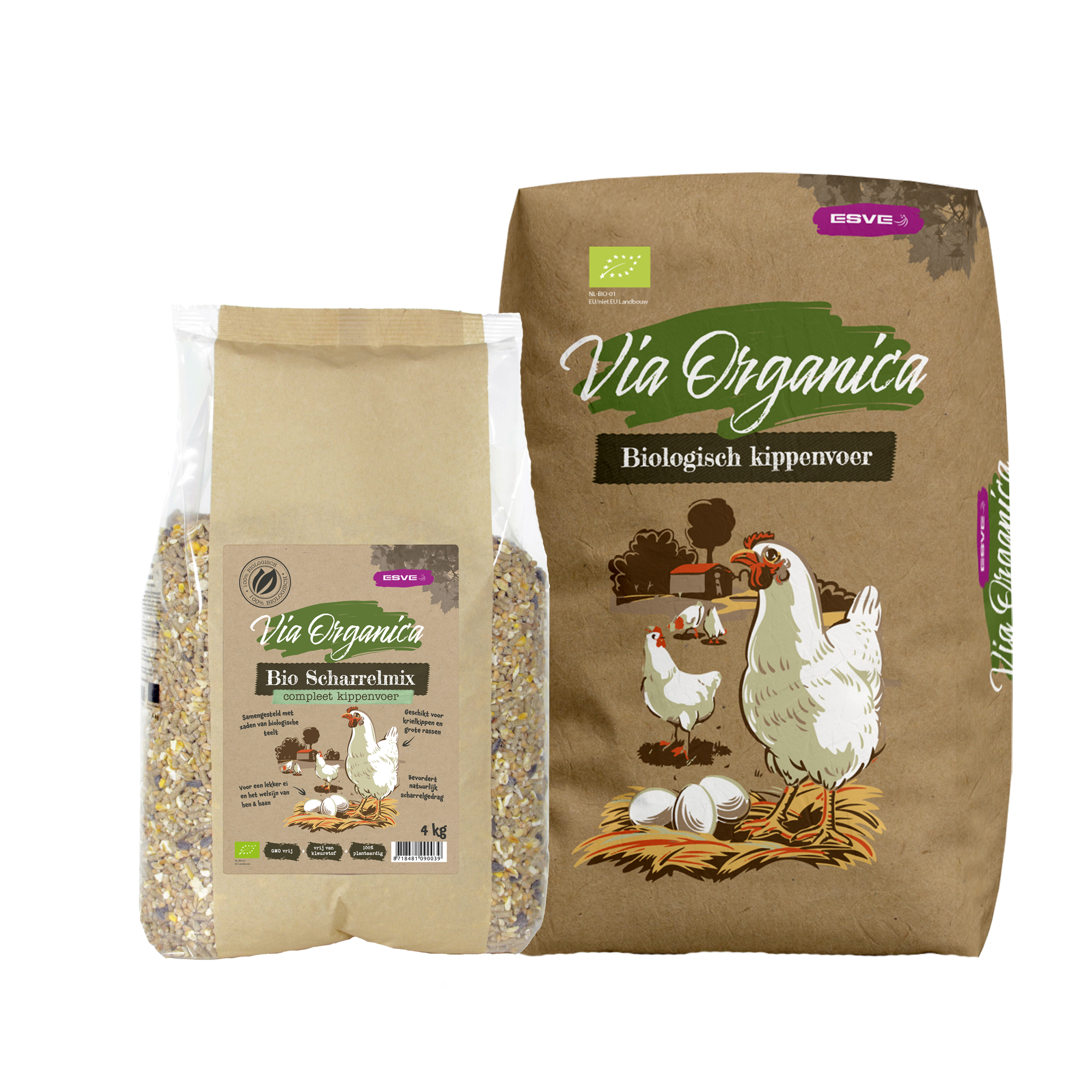 Via Organica Bio Bodenhaltung-Mix - 4 Kg