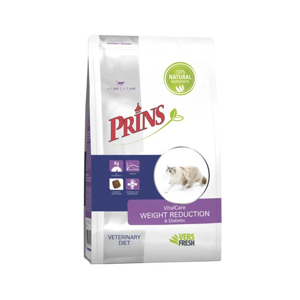 Prins VitalCare Veterinary Diet Weight Reduction & Diabetic - 2 x 1,5 kg