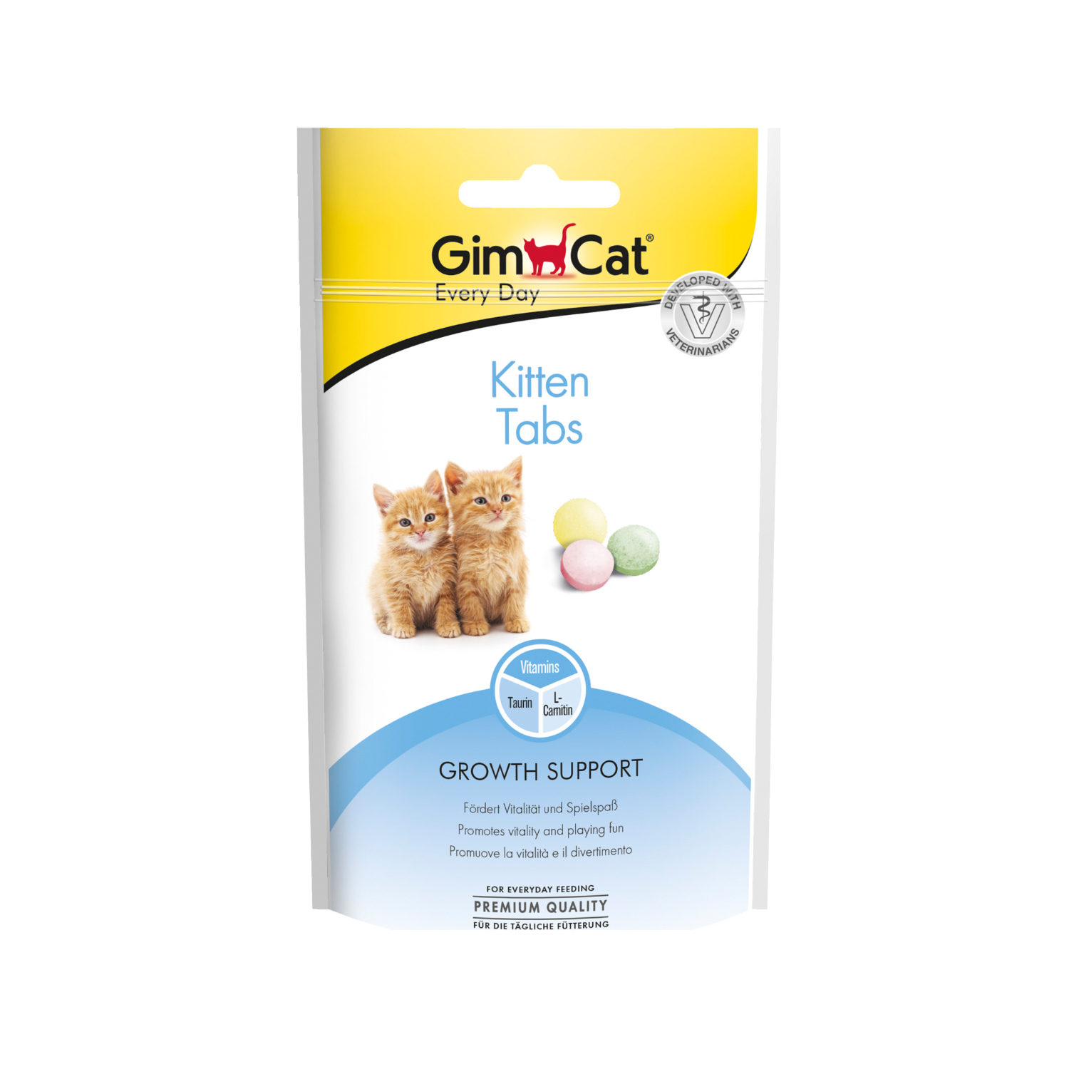 GimCat KittenTabs - 12 x 405 g