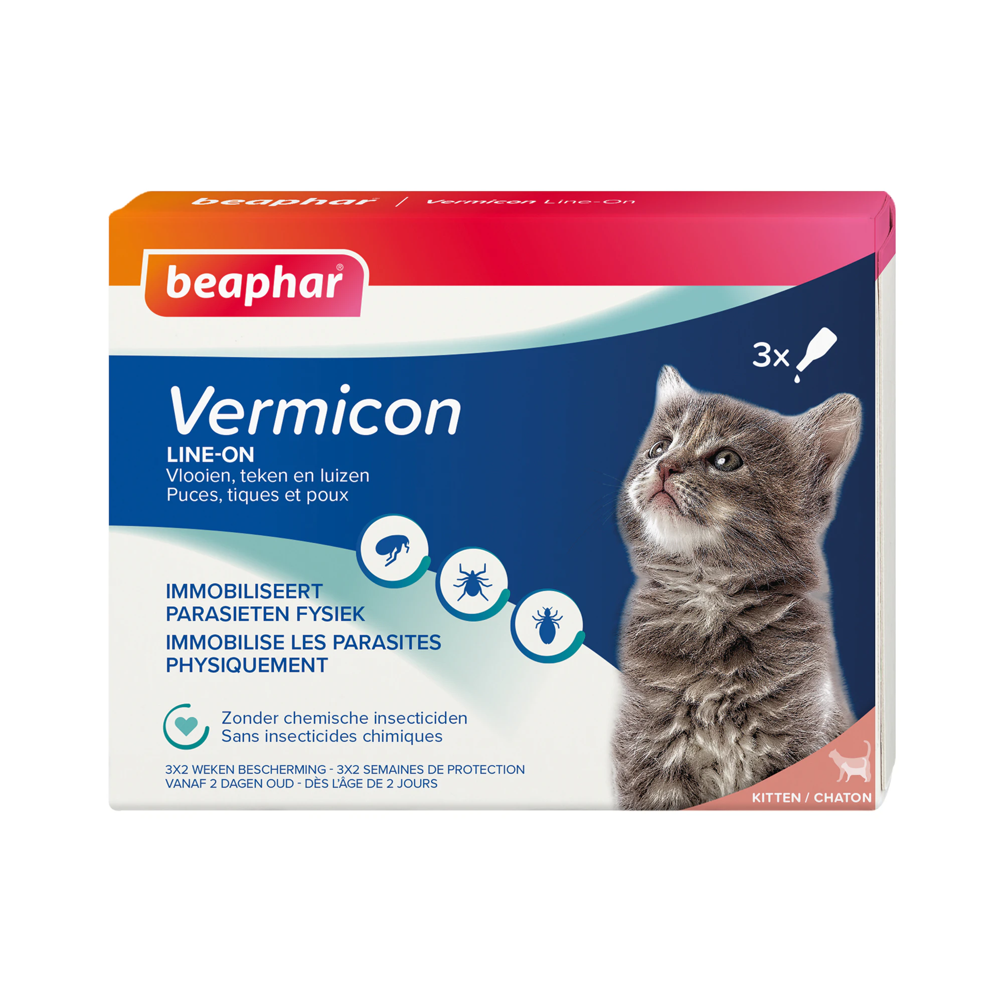 Beaphar Vermicon Line-On Kitten 