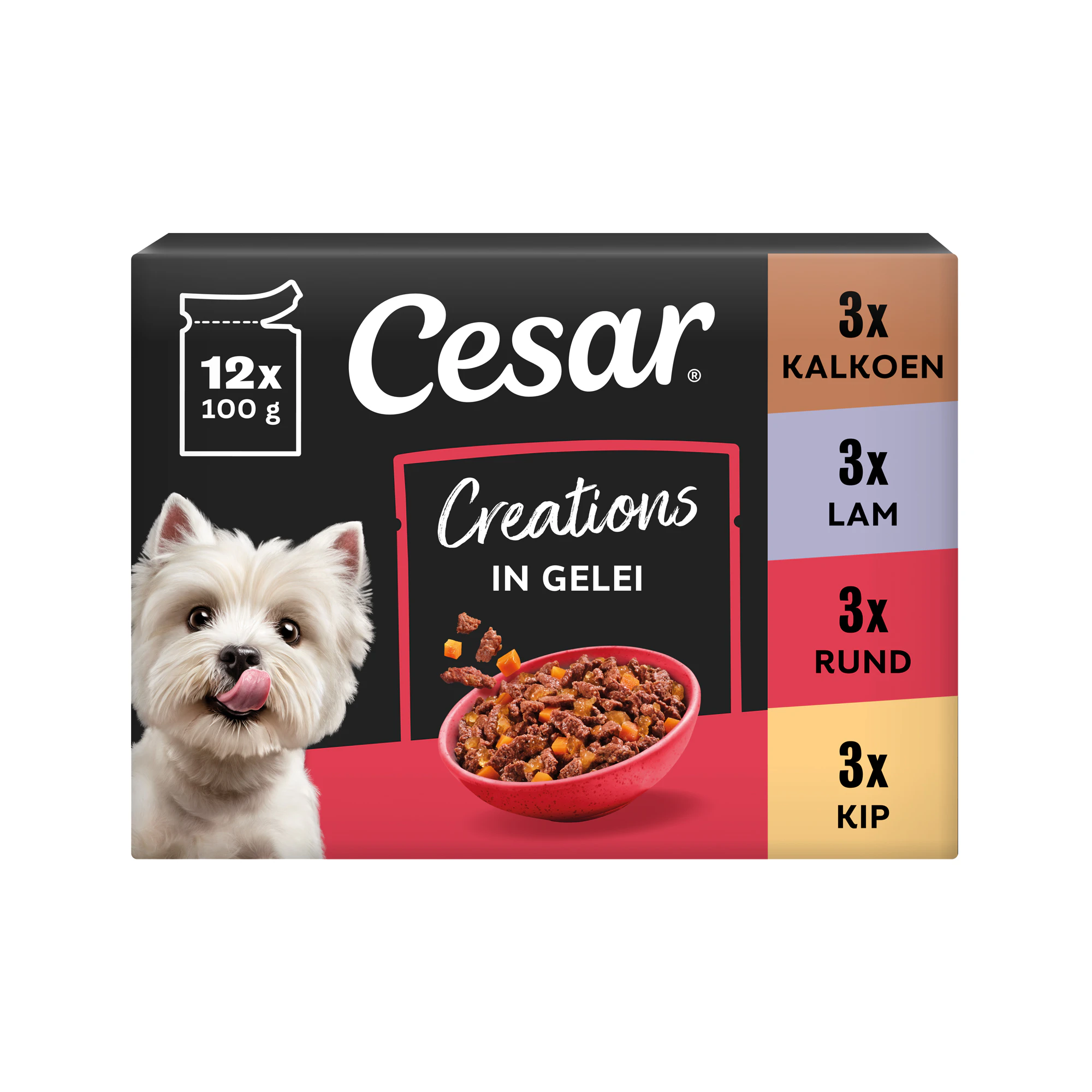 Cesar Selectie w Galaretce - Pouch - 12 x 100 g
