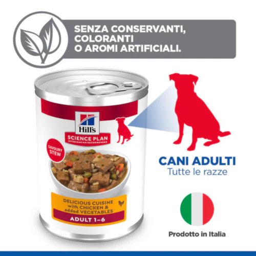 Hill's Science Plan - Adult - Spezzatino - Pollo