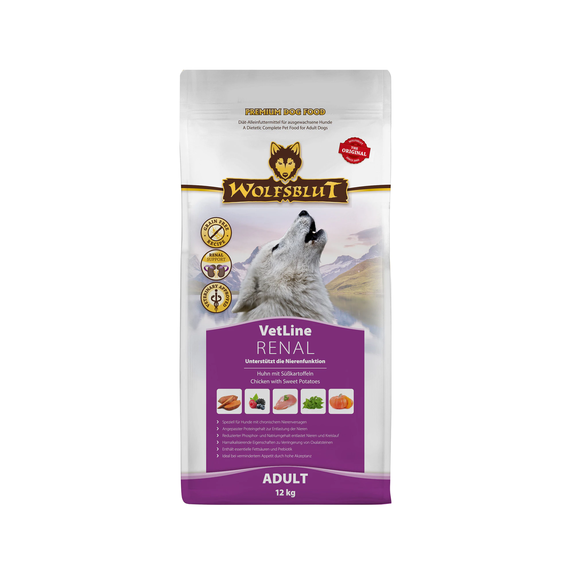 Wolfsblut VetLine Renal - Hondenvoer - 12 kg