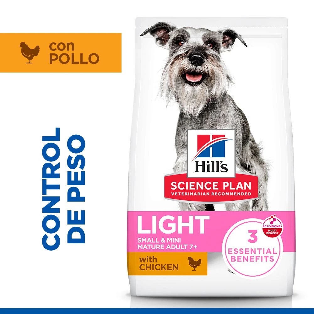 Hill's Science Plan Small & Mini - Mature Adult 7+ - Light - Pollo
