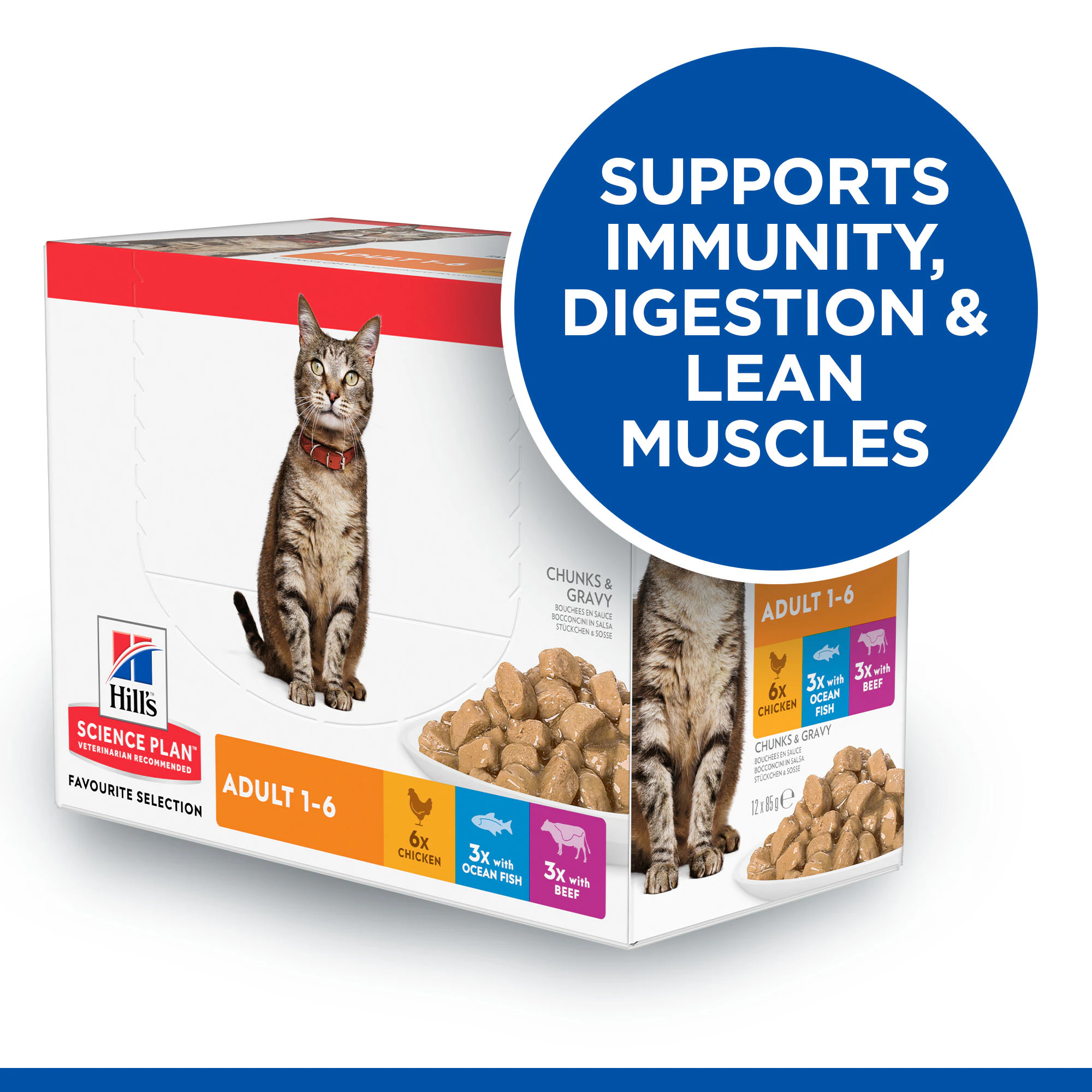 Hill's Science Plan Feline Adult Favourite Selection