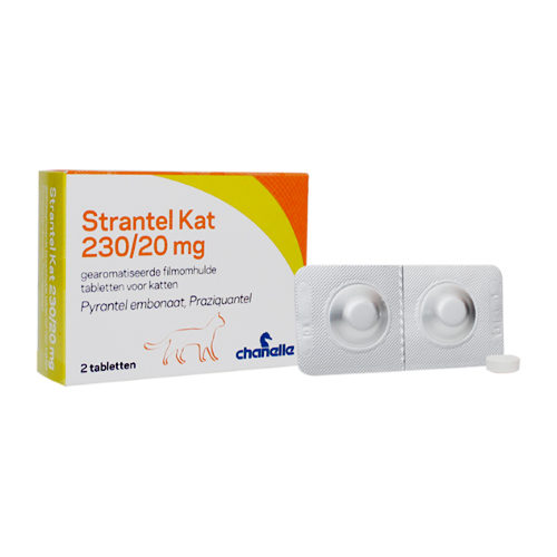 Strantel Katze - 2 Tabletten