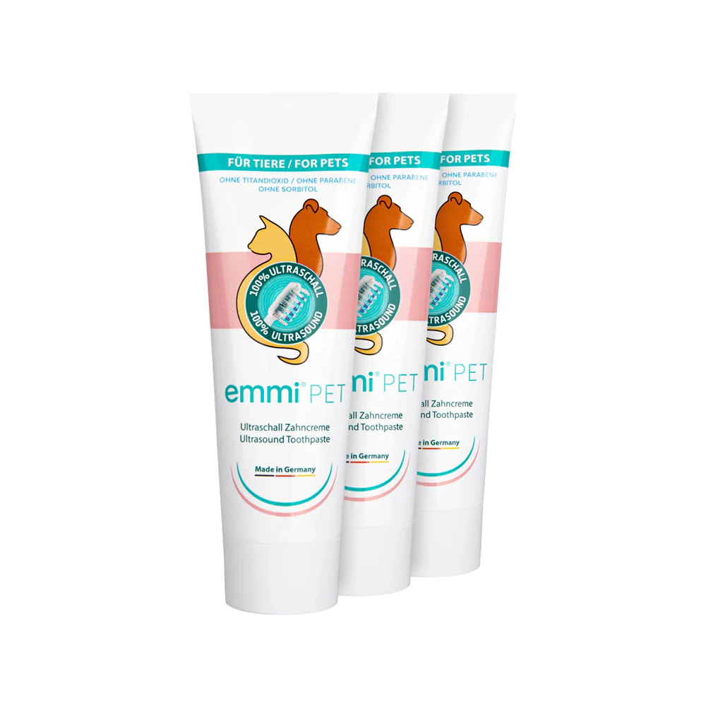 Emmi-Pet Ultrasonic Toothpaste -  3 x 75 ml